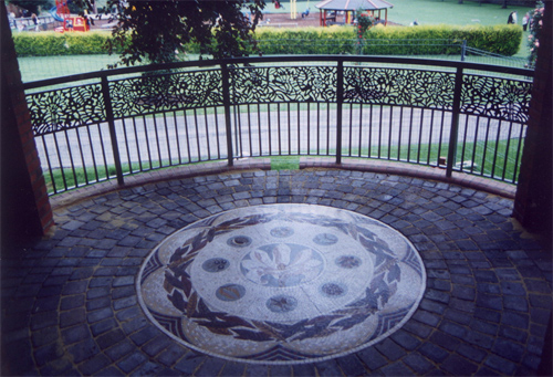 Sensory Garden, Castle Park Colchester. Circling the Square designed these 